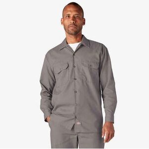 Dickie’s Men’s Work Shirt Original Fit Long Sleeve